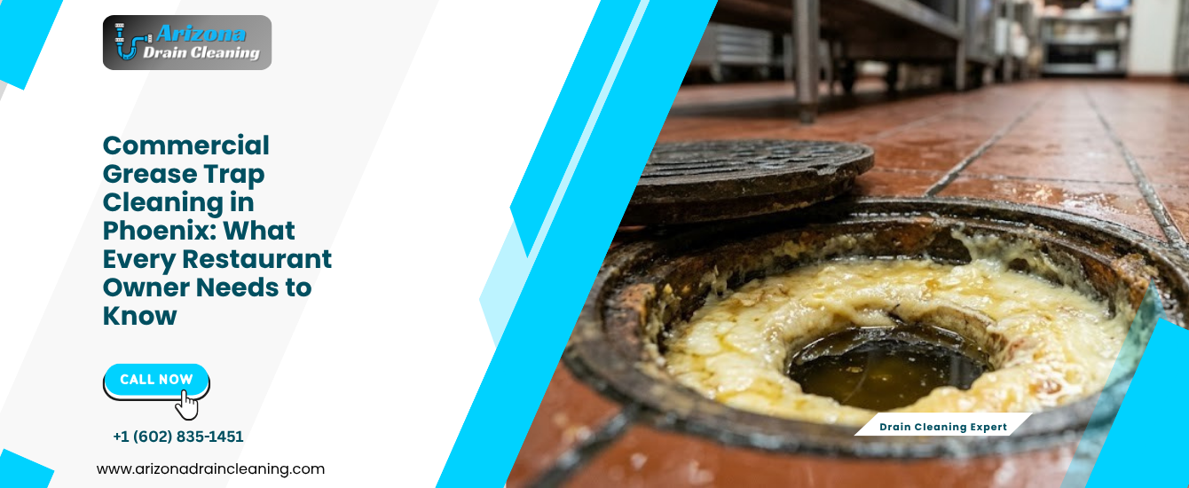 commercial grease trap cleaning Phoenix