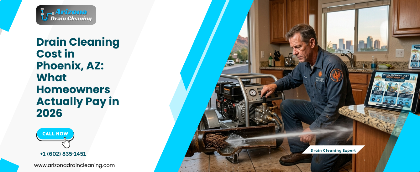 Drain Cleaning Cost in Phoenix AZ