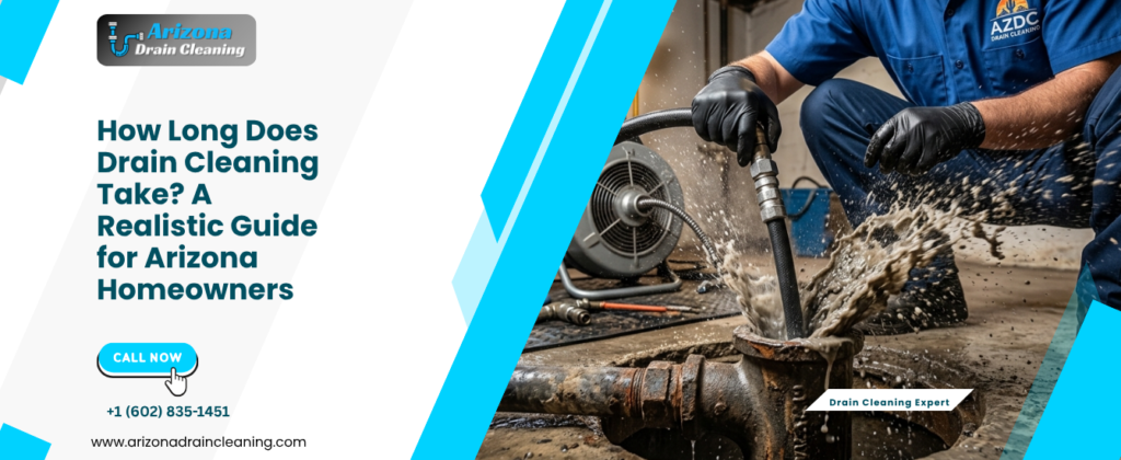 how long does drain cleaning take