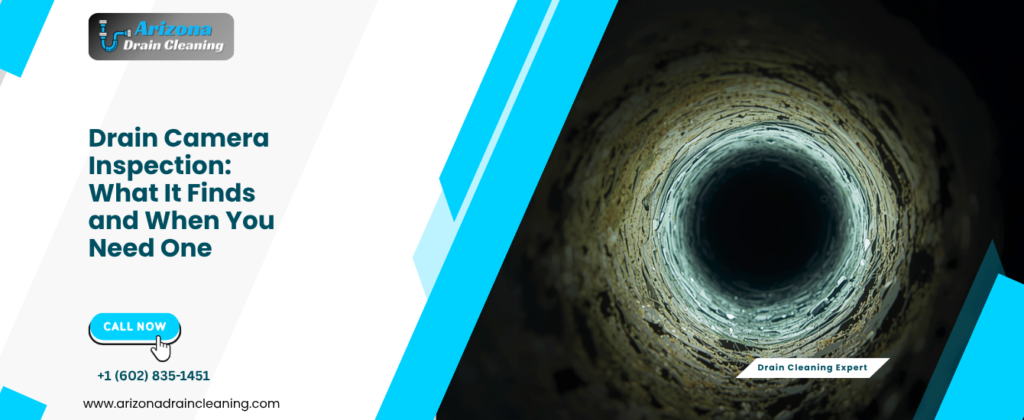 Drain Camera Inspection: What It Finds and When You Need One