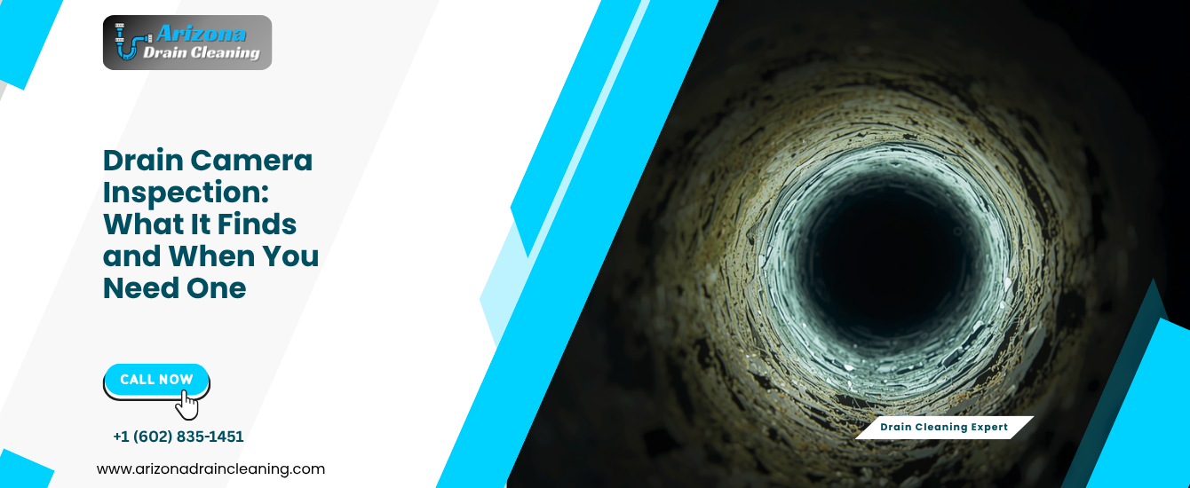 Drain Camera Inspection: What It Finds and When You Need One