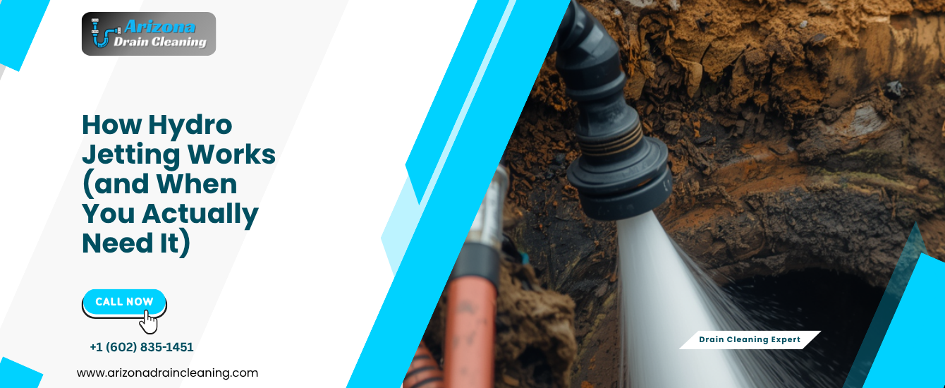 How Hydro Jetting Works (and When You Actually Need It)