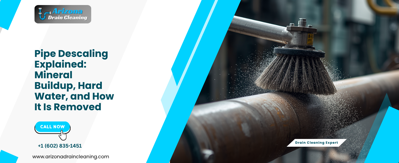 Pipe Descaling Explained: Mineral Buildup, Hard Water, and How It Is Removed