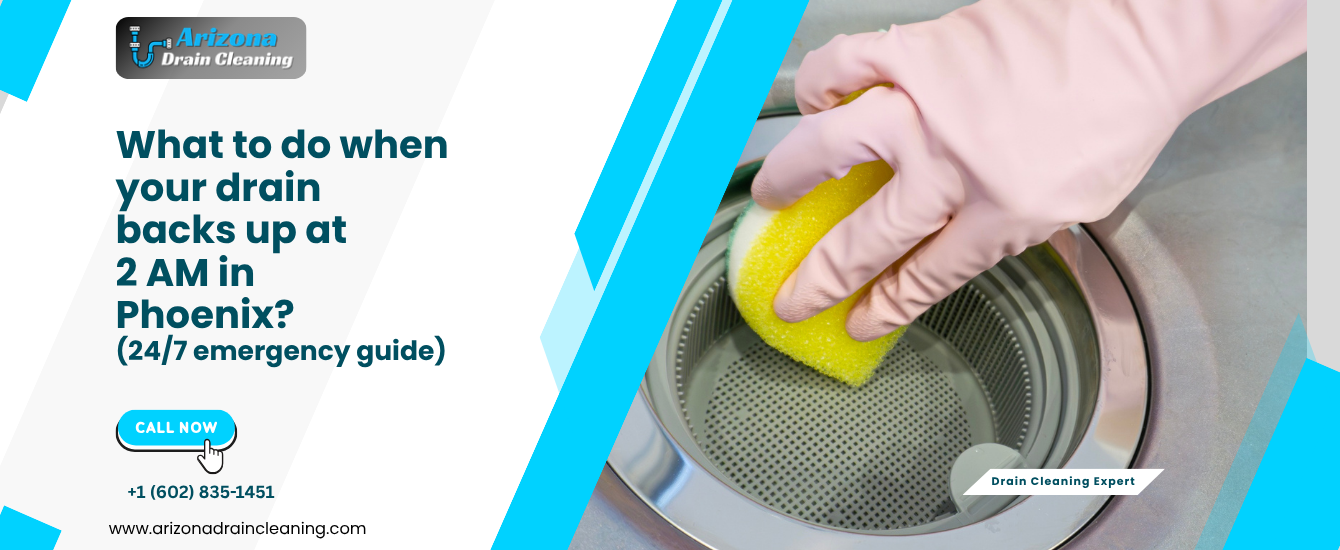Emergency drain cleaning Phoenix