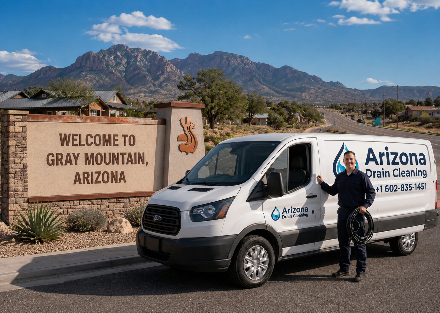 drain cleaning gray mountain