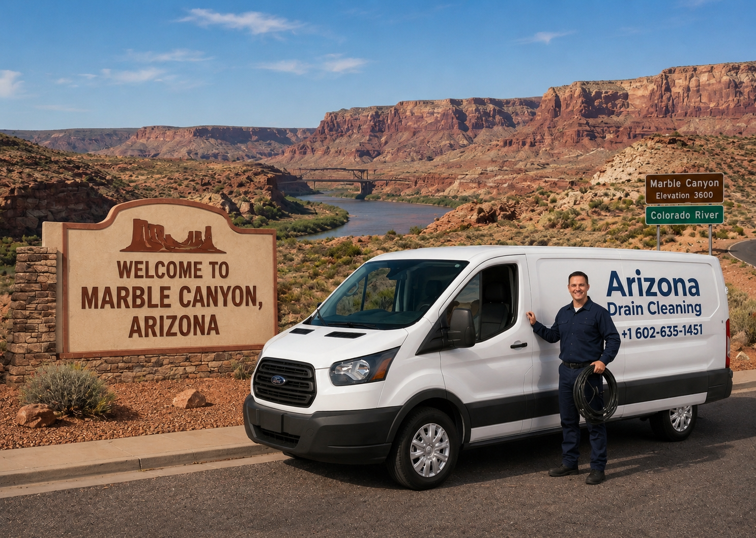 drain cleaning marble canyon