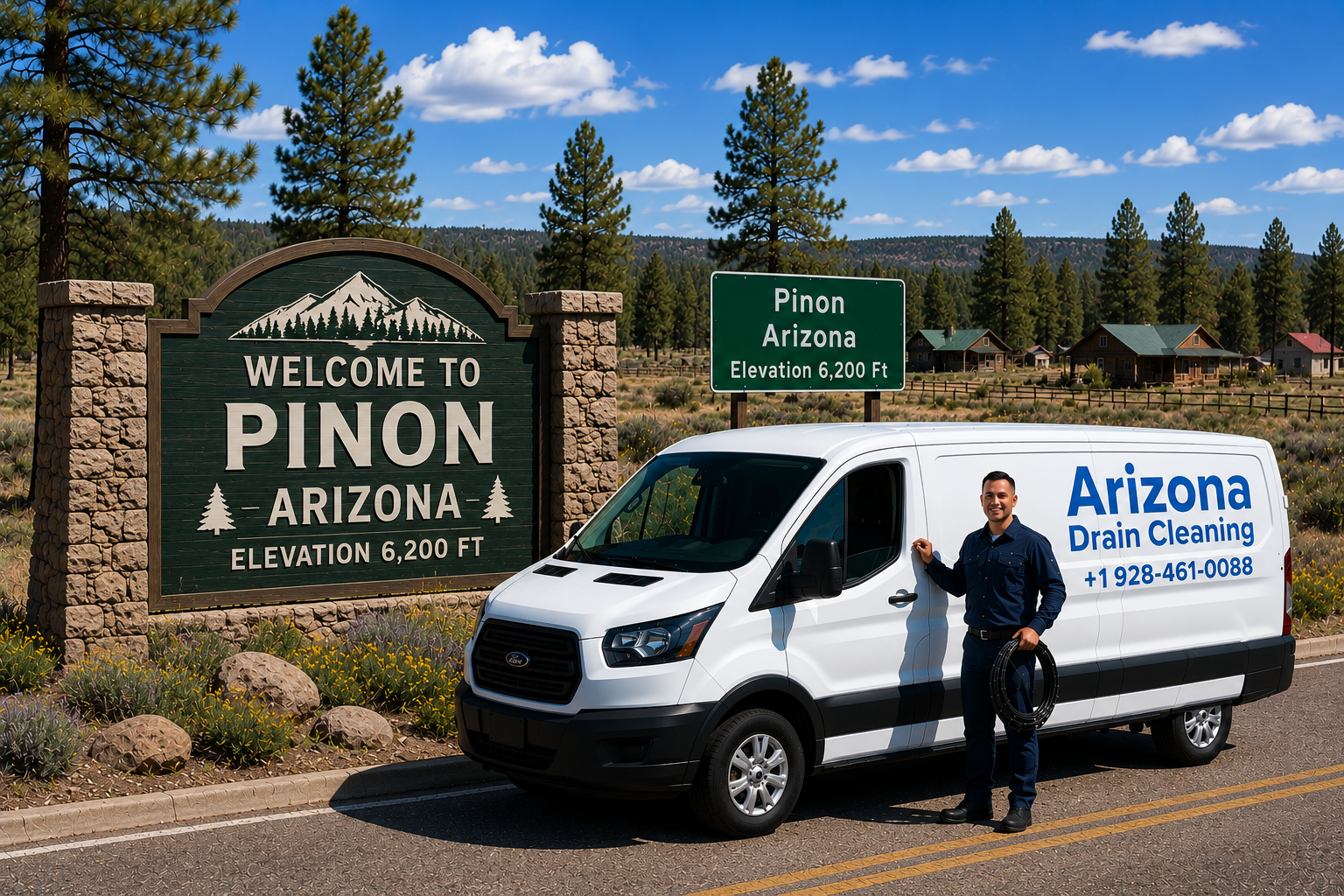 drain cleaning Pinon
