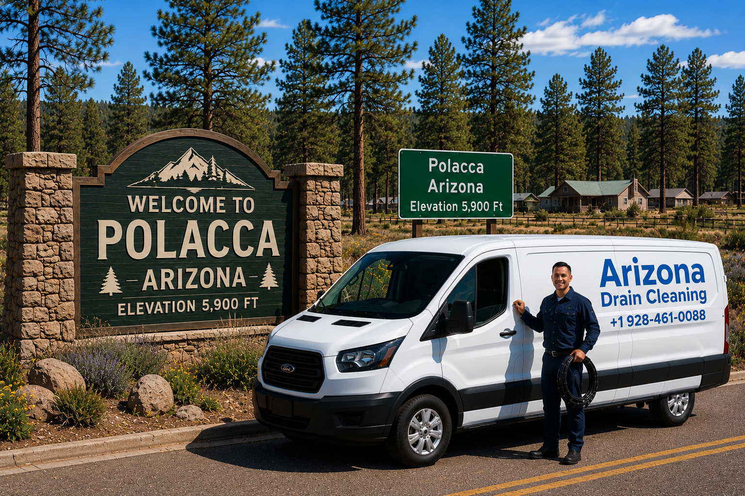 drain cleaning Polacca